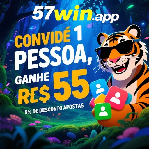 57WIN Indique amigos para receber um bônus